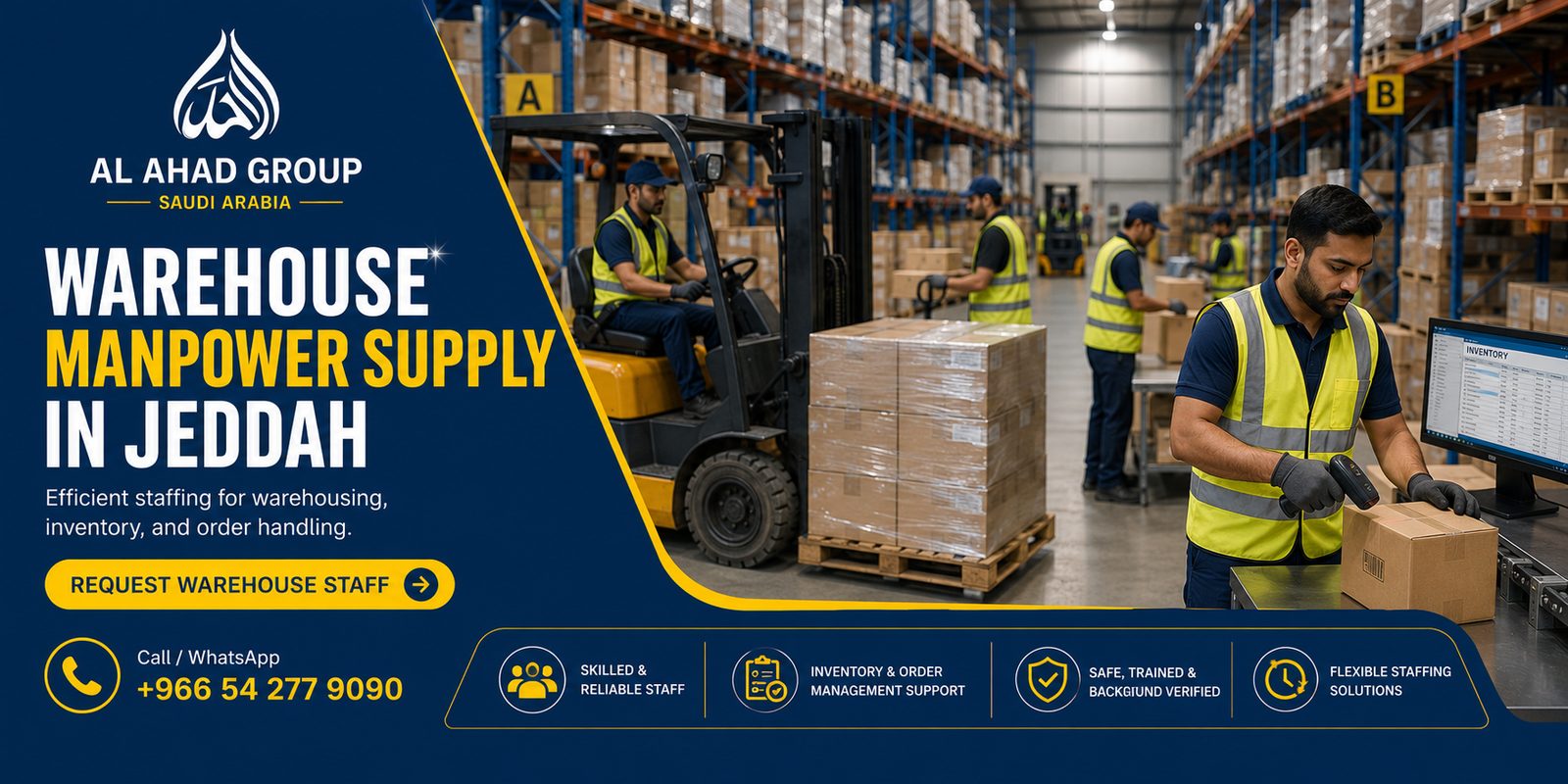 Urgent Manpower Supply in Jeddah for Warehouses, Events Urgent Manpower Supply in Jeddah for Warehouses, Events